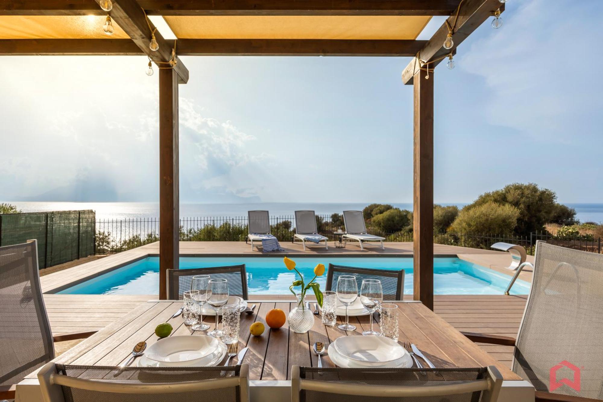 Villa With Sea View Private Pool Terrasini Luaran gambar