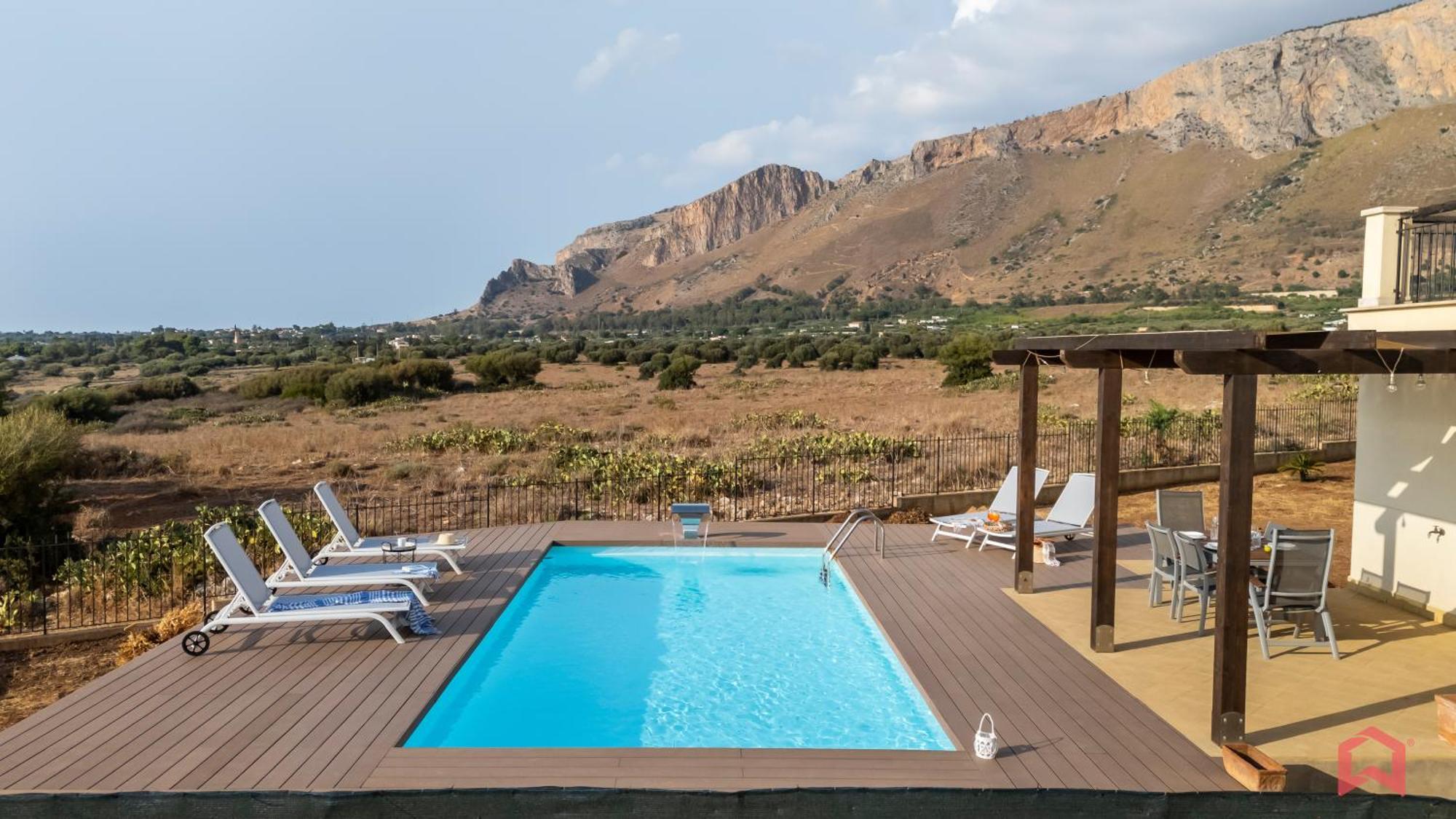 Villa With Sea View Private Pool Terrasini Luaran gambar